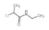 2-氯-N-乙基丙酰胺结构式