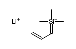 lithium,trimethyl(prop-2-enyl)silane Structure