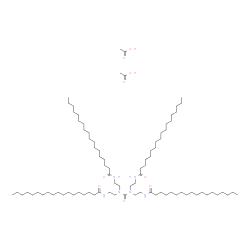 N,N',N'',N'''-[carbonylbis(nitrilodiethylene)]tetrastearamide diacetate结构式