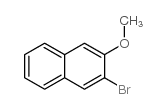 2-Bromo-3-methoxynaphthalene Structure