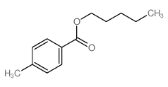 pentyl 4-methylbenzoate Structure
