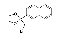 2-bromo-1,1-dimethoxy-1-(2-naphthyl)ethane结构式