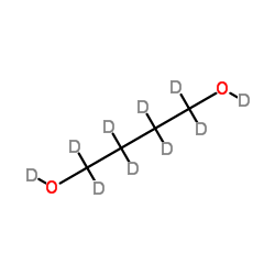 1,4-(2H8)Butane(2H2)diol Structure