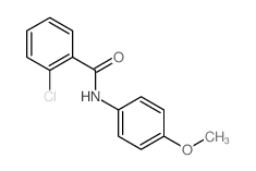 Benzamide,2-chloro-N-(4-methoxyphenyl)- picture
