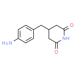 2,6-Piperidinedione, 4-[(4-aminophenyl)methyl]- (9CI)结构式