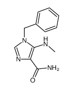 1-benzyl-5-(methylamino)-1H-imidazole-4-carboxamide Structure