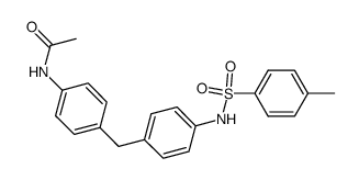 N-acetyl-N'-tosyl-4,4'-diamino-diphenylmethane Structure