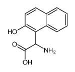 氨基-(2-羟基-萘-1-基)-乙酸结构式