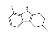 3,8-dimethyl-2,3,4,9-tetrahydro-1H-carbazole Structure