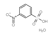 3-Nitrobenzenesulfonic acid hydrate structure