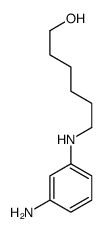 6-(3-aminoanilino)hexan-1-ol结构式