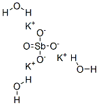 Potassium Antimonate, Trihydrate结构式