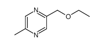 2-ethoxymethyl-5-methyl-pyrazine结构式