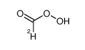 [C-(2)H]peroxyformic acid结构式