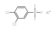 (3,4-二氯苯基)三氟硼酸钾结构式