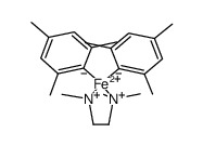 (η1-mesityl)2Fe(κ2-TMEDA) Structure