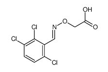 2-[(2,3,6-trichlorophenyl)methylideneamino]oxyacetic acid结构式