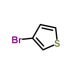 3-Bromothiophene Structure