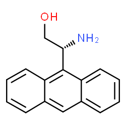 (R)-2-氨基-2-(蒽-9-基)乙醇结构式