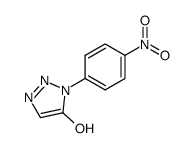 1-(p-nitrophenyl)-5-hydroxy-1,2,3-triazole Structure