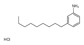 3-nonylaniline,hydrochloride Structure