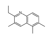 2-ethyl-3,5,6-trimethylquinoline Structure