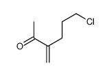6-chloro-3-methylidenehexan-2-one Structure