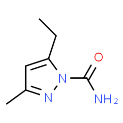 1H-Pyrazole-1-carboxamide,5-ethyl-3-methyl-(9CI)结构式