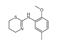 (5,6-二氢-4H-[1,3]噻嗪-2-基)-(2-甲氧基-5-甲基苯基)-胺结构式
