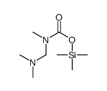 trimethylsilyl N-[(dimethylamino)methyl]-N-methylcarbamate结构式