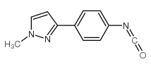 3-(4-异氰基苯酯)-1-甲基-1H-吡唑结构式