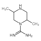 2,5-二甲基-1-哌嗪羧酰胺结构式