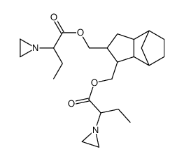 (octahydro-4,7-methano-1H-indenediyl)bis(methylene) bis(alpha-ethylaziridine-1-acetate) picture