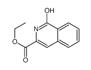 1-氧代-1,2-二氢异喹啉-3-羧酸乙酯结构式