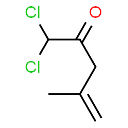 4-Penten-2-one,1,1-dichloro-4-methyl- Structure