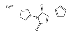 马来酰亚胺二茂铁结构式