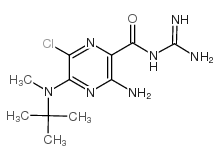 5-(N-甲基-N-异戊基)阿米洛利结构式