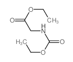 Glycine,N-(ethoxycarbonyl)-, ethyl ester结构式