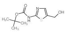 tert-Butyl 5-(Hydroxymethyl)thiazol-2-ylcarbamate Structure