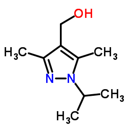 (1-Isopropyl-3,5-dimethyl-1H-pyrazol-4-yl)methanol Structure