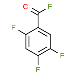 Benzoyl fluoride, 2,4,5-trifluoro- (9CI)结构式