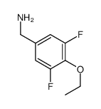 (4-ethoxy-3,5-difluoro-phenyl)methanamine Structure