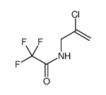 N-(2-chloroprop-2-enyl)-2,2,2-trifluoroacetamide结构式
