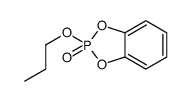 2-propoxy-1,3,2λ5-benzodioxaphosphole 2-oxide结构式