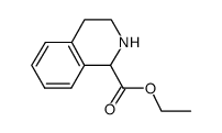 1,2,3,4-四氢异喹啉-1-羧酸乙酯结构式