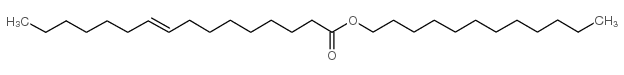 棕榈油酸月桂基酯结构式