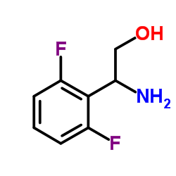 2-Amino-2-(2,6-difluorophenyl)ethanol Structure