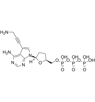 7-Deaza-7-propargylamino-ddATP structure