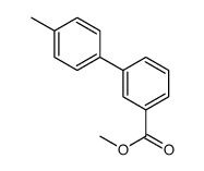 3-(4-甲基苯基)苯甲酸甲酯结构式