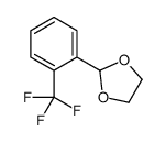 2-[2-(trifluoromethyl)phenyl]-1,3-dioxolane结构式